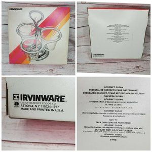 VTG 1970 Irvinware Gourmet Susan #2400 Buffet Server